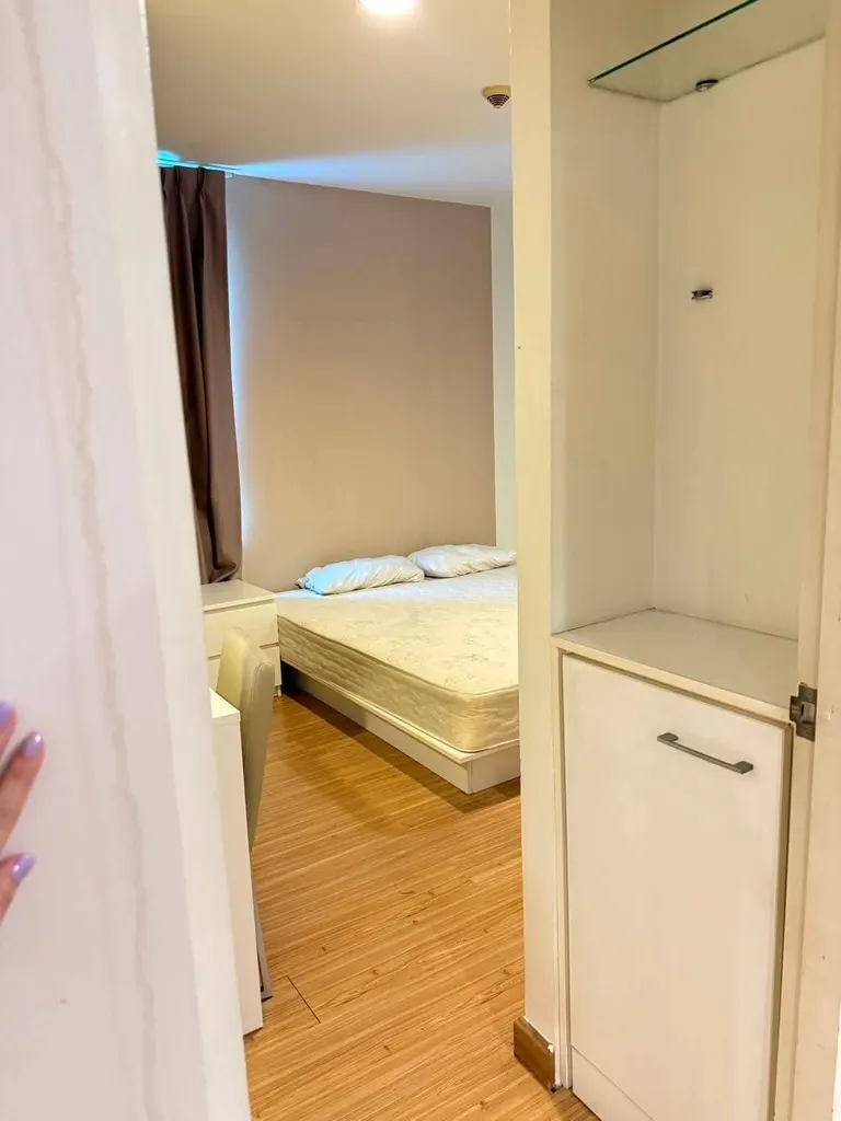 Bedroom (view 2) of the 2-bedroom condo (58 sq.m.) at The IRIS Rama 9 - Srinagarindra