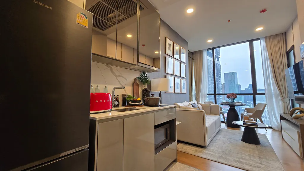 Photo 3 of listing DA-3393689: 1-bedroom condo (34.48 sq.m.) at WISH Signature II Midtown Siam