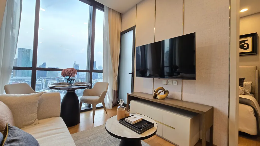 Photo 4 of listing DA-3393689: 1-bedroom condo (34.48 sq.m.) at WISH Signature II Midtown Siam