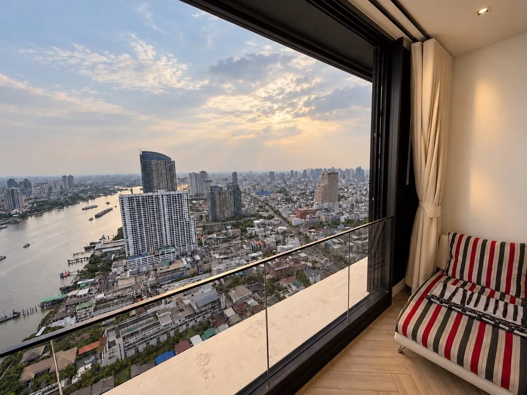 ภาพที่ 2 จากประกาศ DA-3394454 คอนโด 2 ห้องนอน 79 ตร.ม. แชปเตอร์ เจริญนคร - ริเวอร์ไซด์