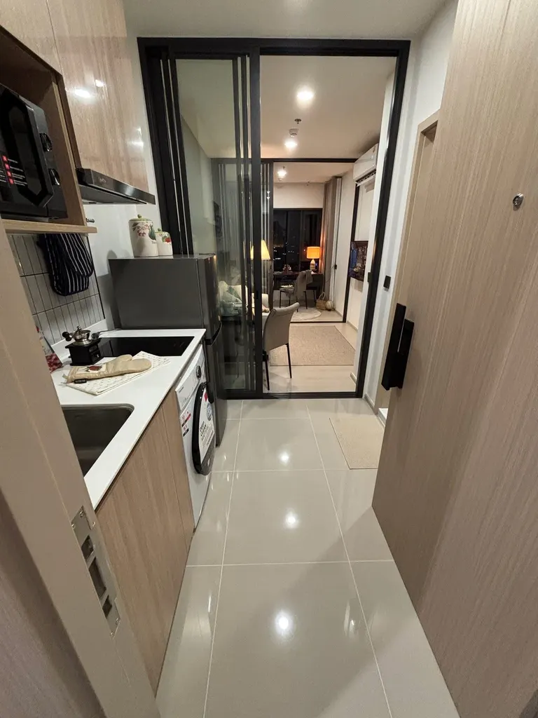 ครัว มุมที่ 2 ของคอนโด 1 ห้องนอน 35.33 ตร.ม. ไลฟ์ เจริญนคร-สาทร