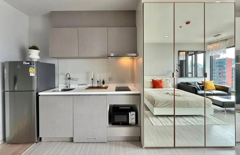 Photo 6 of listing DA-3396434: 1-bedroom condo (27 sq.m.) at Life Asoke - Rama 9