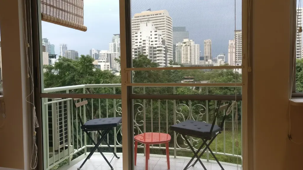 Raintree Villa Sukhumvit 53의 2베드룸 콘도(75 sq.m.) 발코니