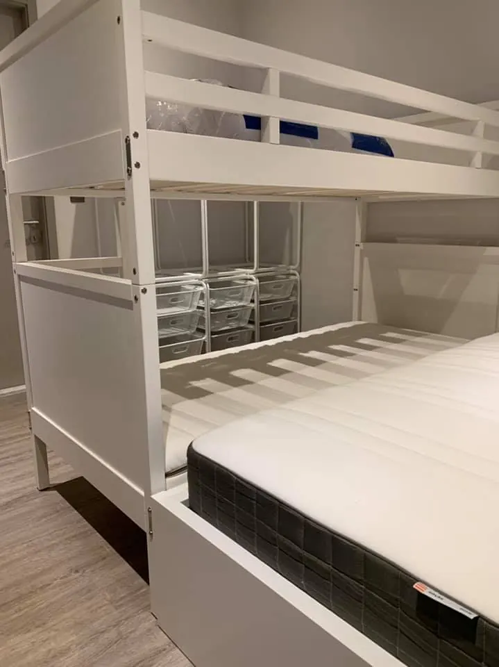 Schlafzimmer der 2-Zimmer-Wohnung (70 m²) im Rhythm Ekkamai
