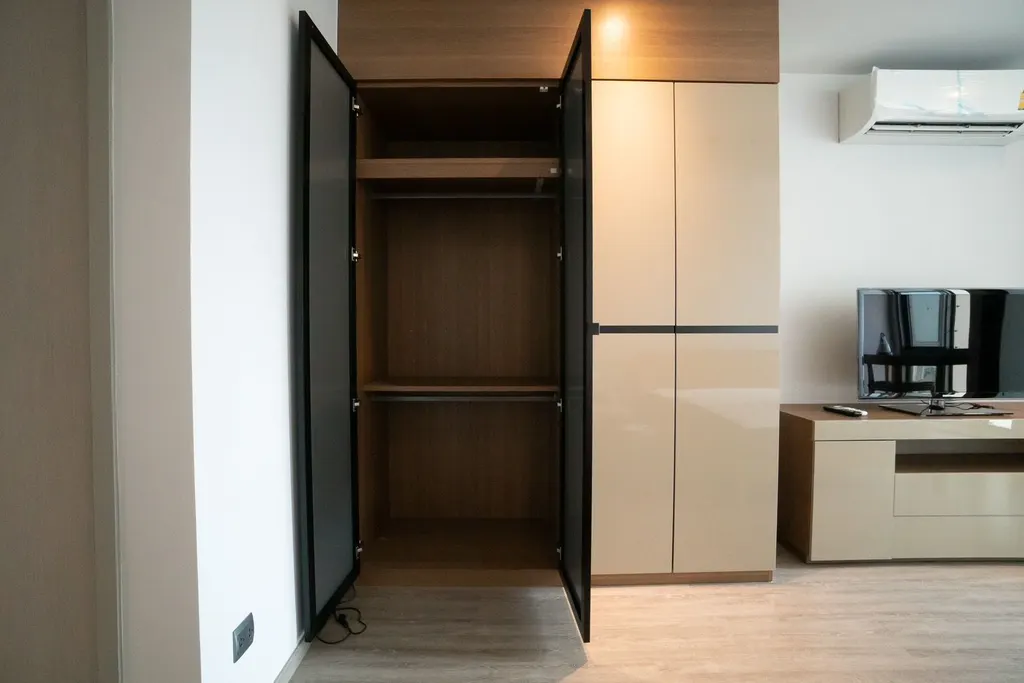 Bedroom (view 7) of the 1-bedroom condo (30 sq.m.) at Rhythm Ekkamai