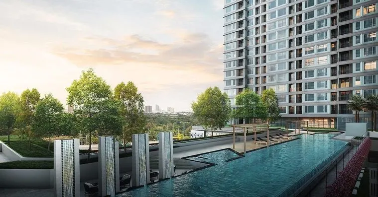 Photo from a listing at The Saint Residences